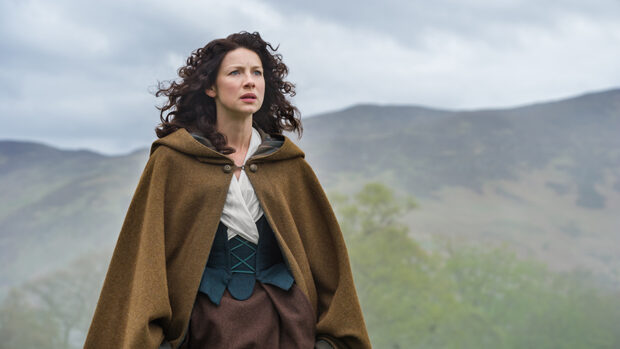 Catriona Balfe as Claire Fraser in Outlander