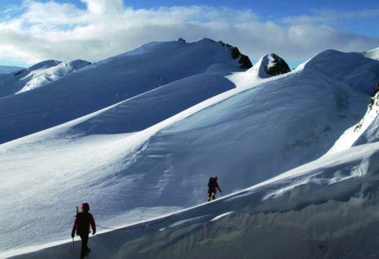 Left: Reptile Ridge near Rotehra Point, Antarctica
