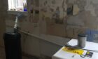 Angela Weddell's unfinished kitchen