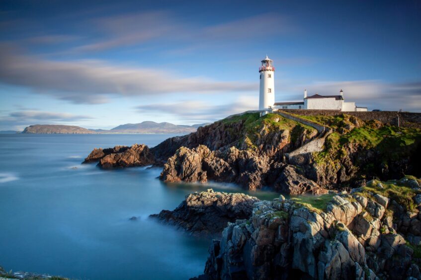 A photo of Fanad Lighthouse in County Donegal