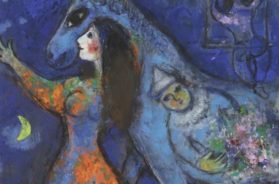 Marc Chagall’s L’Écuyère at the National Galleries