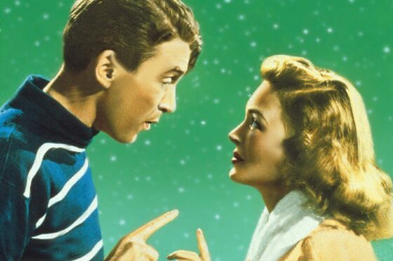 It’s A Wonderful Life with James Stewart and Donna Reed