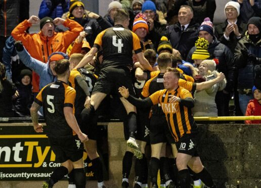 The joy of Auchinleck Talbot’s players and fans was in marked contrast to the mood of Scotland Women’s coach, Pedro Martínez Losa after the heavy defeat against Spain.