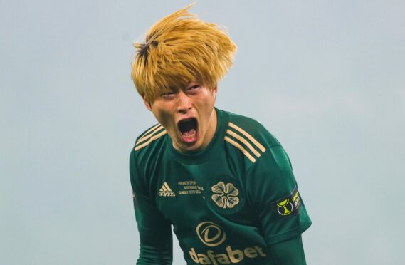 Celtic's Kyogo Furuhashi