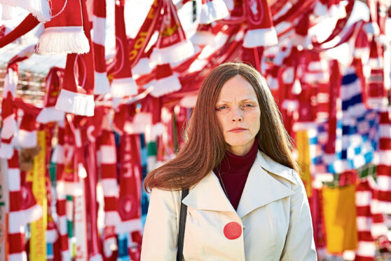 Maxine Peake as inspirational Hillsborough campaigner Anne in harrowing drama.