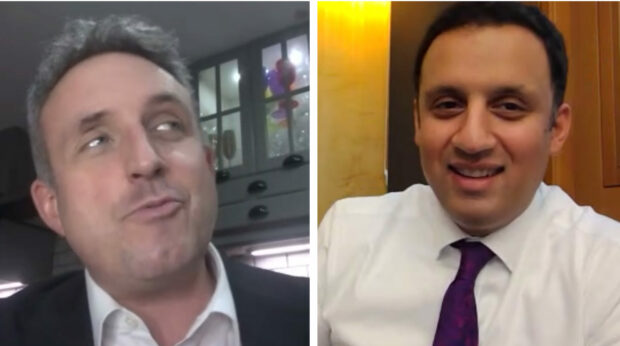 Labour leader Anas Sarwar and his Lib Dem counterpart Alex Cole-Hamilton are good pals