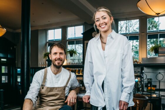 Dean and Anna Parker, owners of Glasgow restaurant Celentano’s