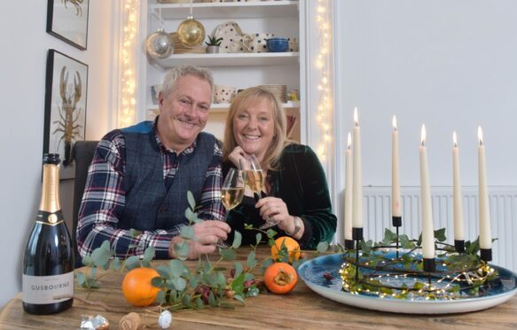 Celebrity chef Nick Nairn and his wife Julia planning Christmas at home in Bridge of Allan