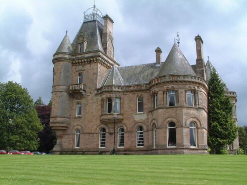 Cornhill Castle in Biggar