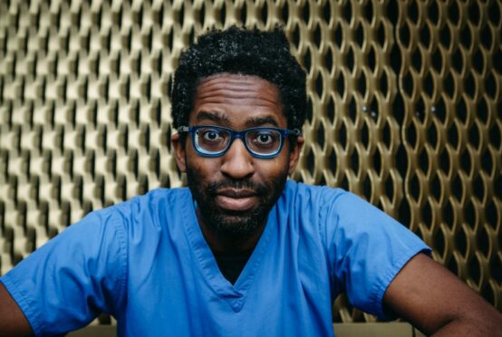 Brain surgeon Simon Lammy at the Queen Elizabeth University Hospital in Glasgow