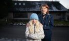 Emma Hardman and her 10-year-old daughter Ailsa 
at home in Kirkton of Tough, near Alford, Aberdeenshire.