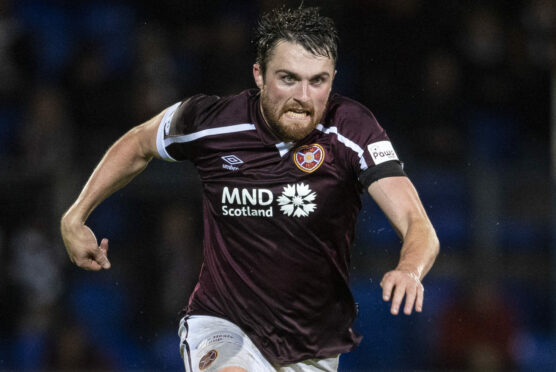 John Souttar in action for Hearts