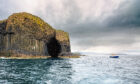 The strange rock formations on the Scottish island of Staffa.