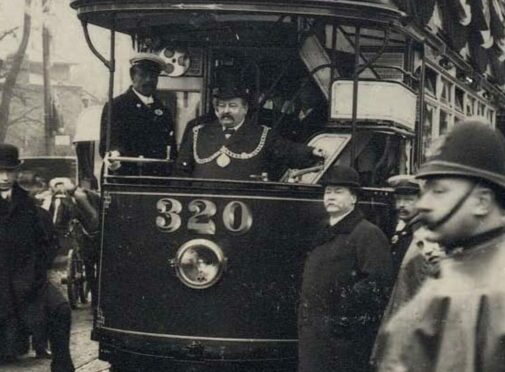 Historians identified Louis Bruce in 1906 photo of Kingston’s first tram.