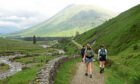 West Highland way just north of Tyndrum.