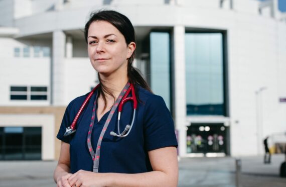 Dr Anna Barton at Edinburgh Royal Infirmary