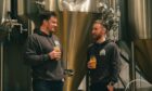 Vault City co-founder Steven Smith-Hay, left, with operations director Andy Wilkie at their brewery in Portobello