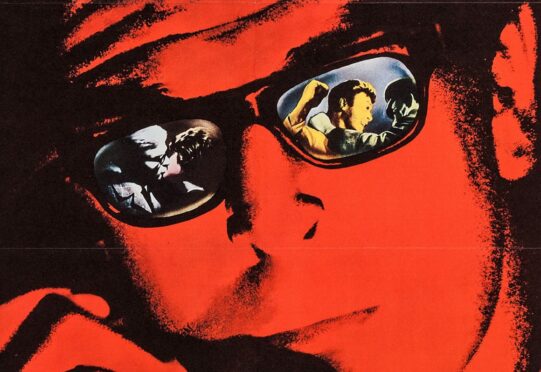 A poster for the 1965 film version of The Ipcress File, starring Michael Caine as the reluctant secret agent