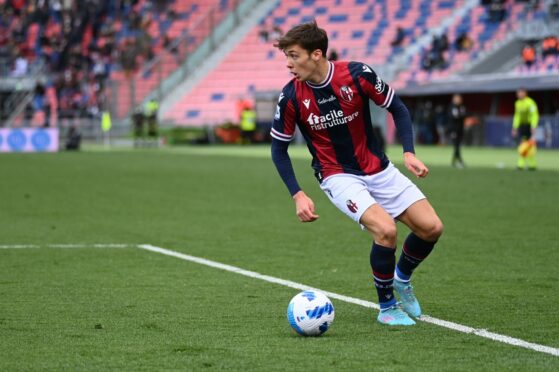Aaron Hickey has been in fine form for Bologna in Serie A