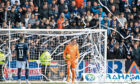 A penny for Allan McGregor’s thoughts as last Sunday’s game at Dens is delayed by ticker tape.