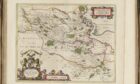 Timothy Pont’s map of Stirlingshire published by J Blaeu 
in 1654