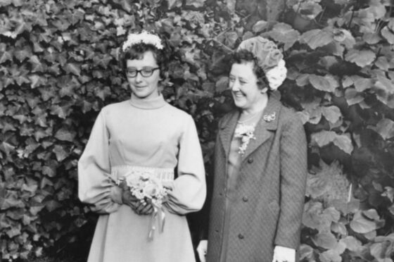 Maggie Clayton with her mother Janie.