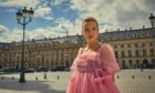 Jodie Comer in pink in spy drama Killing Eve