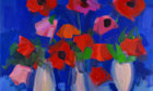 Poppies - Blue by James Fullarton