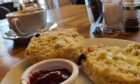Scones at the Buttercup cafe