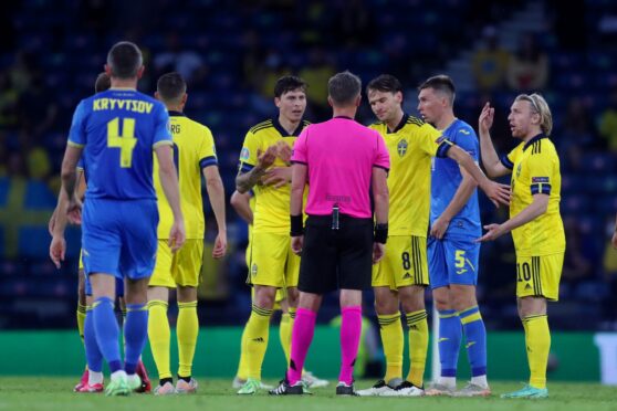 Seeing Ukraine play Sweden at Hampden is a highlight for Sam