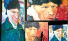 Digital displays of van Gogh’s self-portraits