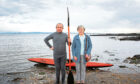 Eddie Marsan and Monica Dolan as canoe fraudster John Darwin and wife Anne.