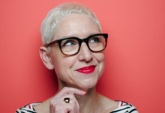 Interior designer, and tv co-presenter, of "Scotland's Home of the Year", Anna Campbell-Jones, at her home in Glasgow.