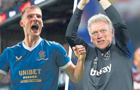 Borna Barisic and Davie Moyes were delighted by their teams’ success in the Europa League.