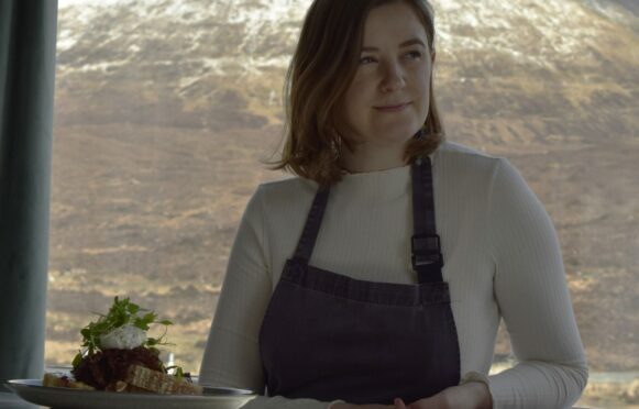 With Skye’s Cuillin mountain range as a backdrop, Clare Coghill serves up another dish, all locally sourced