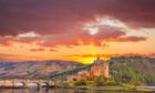 Scottish Highlands panorama