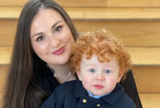 Rachel Mark, with son Rafferty, believes pregnancy problems would have been picked up by the test