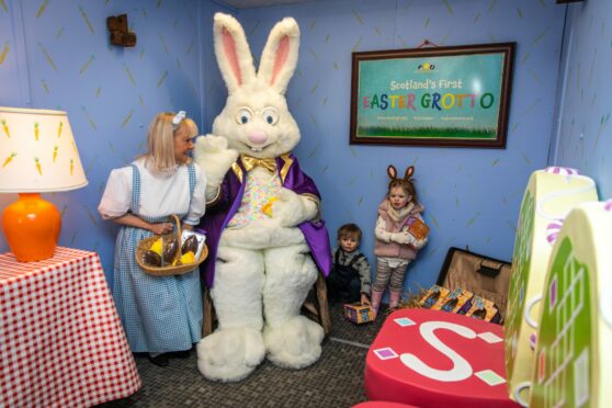 Claire Warrender - Easter Grotto at Scottish Deer Farm.