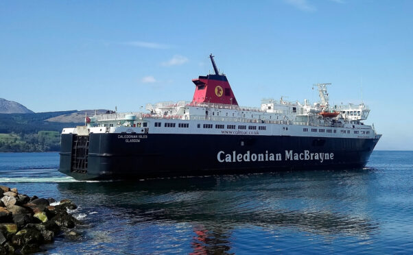 CalMac ferry Caledonian Isles, which has been taken out of service for numerous repairs.