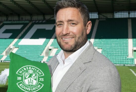 New Hibs boss Lee Johnson