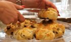 We taste-tested the scone at Cafe Alba