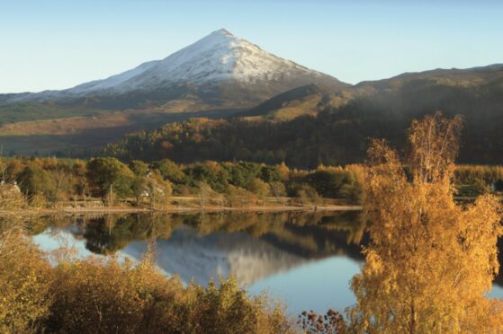 The iconic Schiehallion in Perthshire