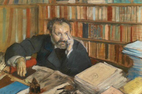 Portrait of Edmond Duranty, by Edgar Degas