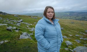 The Thick Of It’s Joanna Scanlon stars as grieving mum Sharon in Y Golau