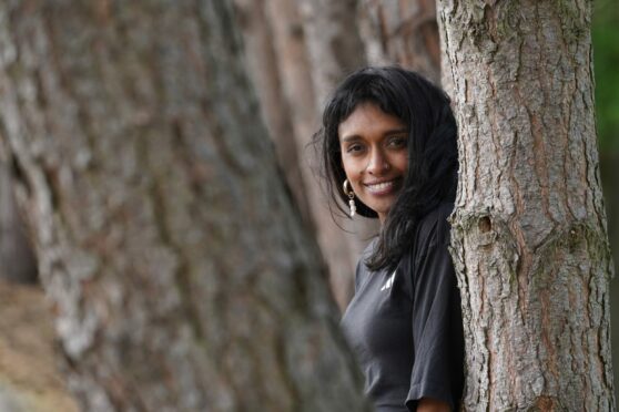 Dedicated nurse turned acclaimed writer Uma Nada-Rajah in Edinburgh.