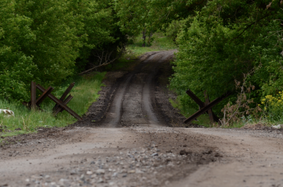 One day in March, 80 villagers, some on sticks, none with luggage, were urged down a track by the Russians. Many of them have not come home