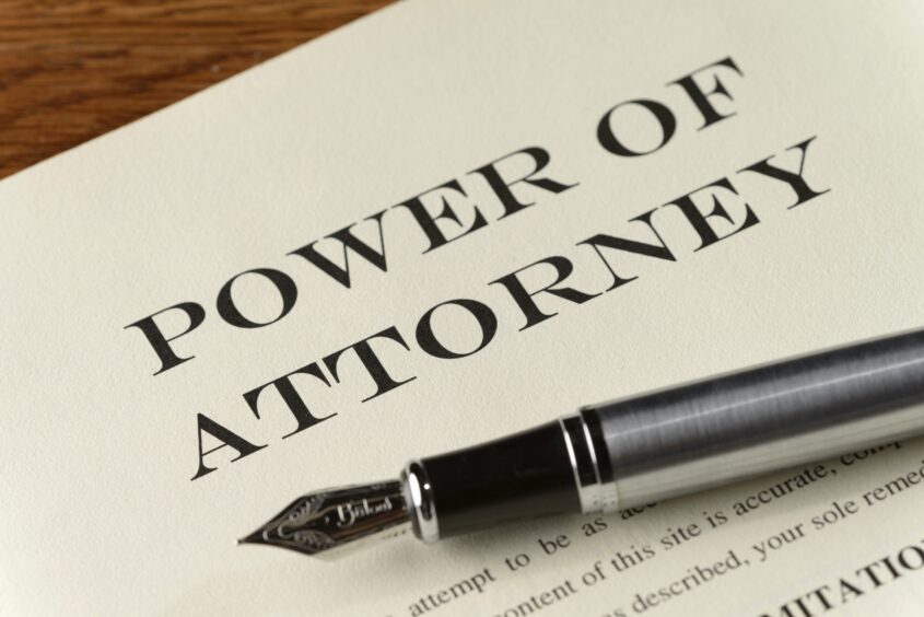 Power of Attorney legal document