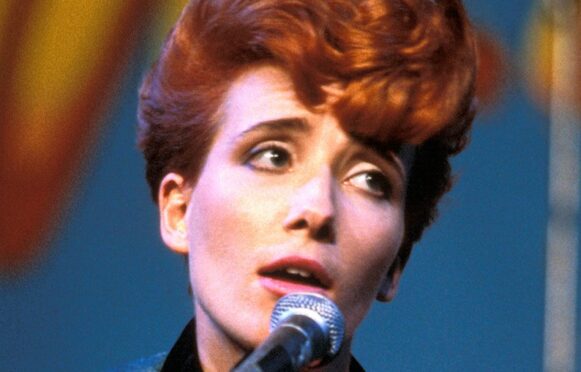 Emma Thompson as Suzi Kettles in Tutti Frutti