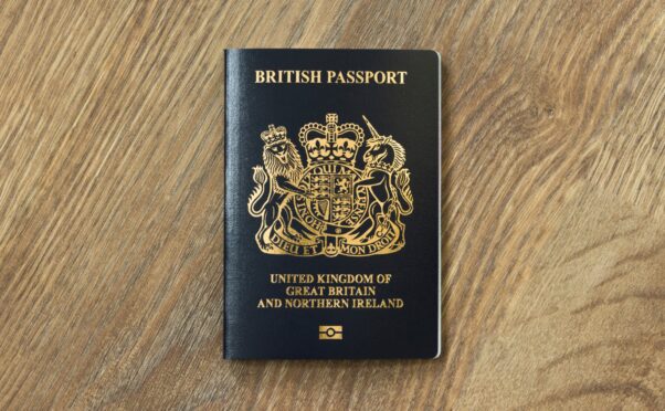 The new British Passport after Brexit.