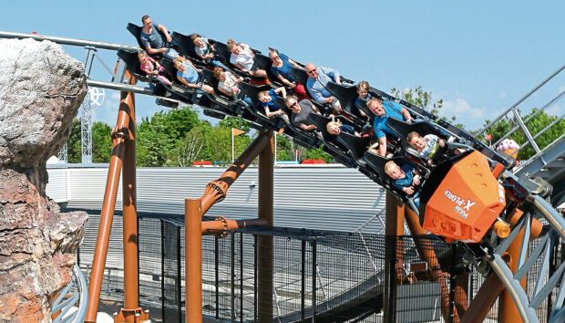 Polar X-plorer ride at Legoland, Billund.